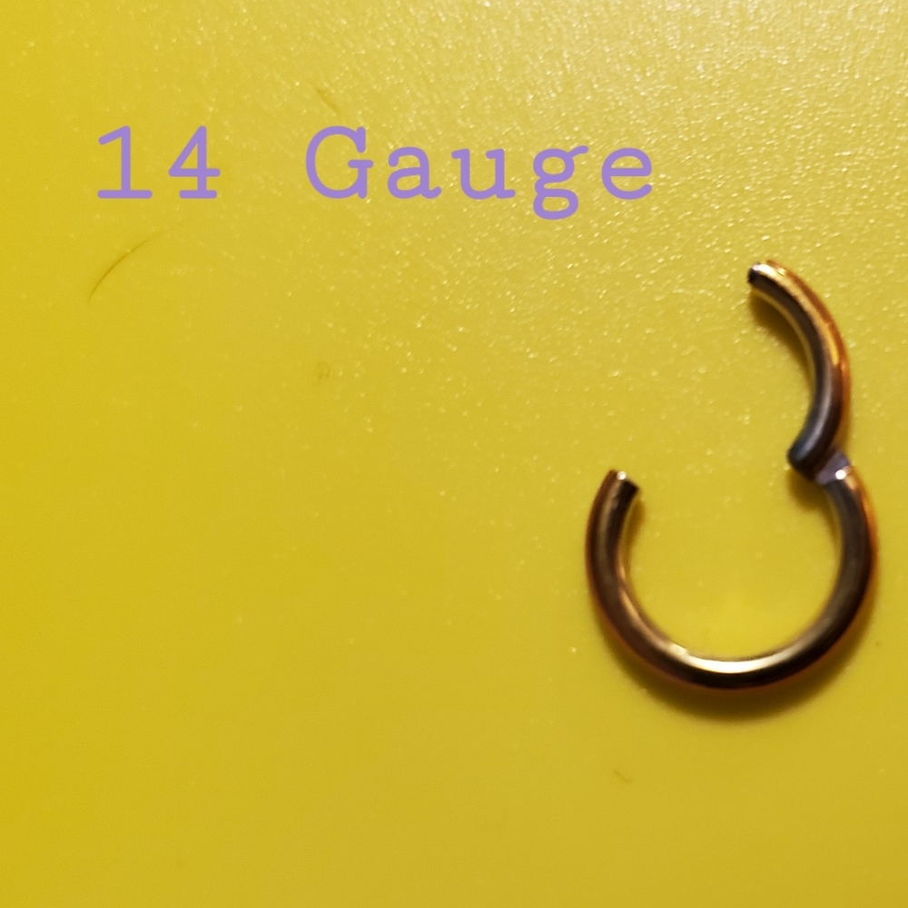 14G Septum Ring